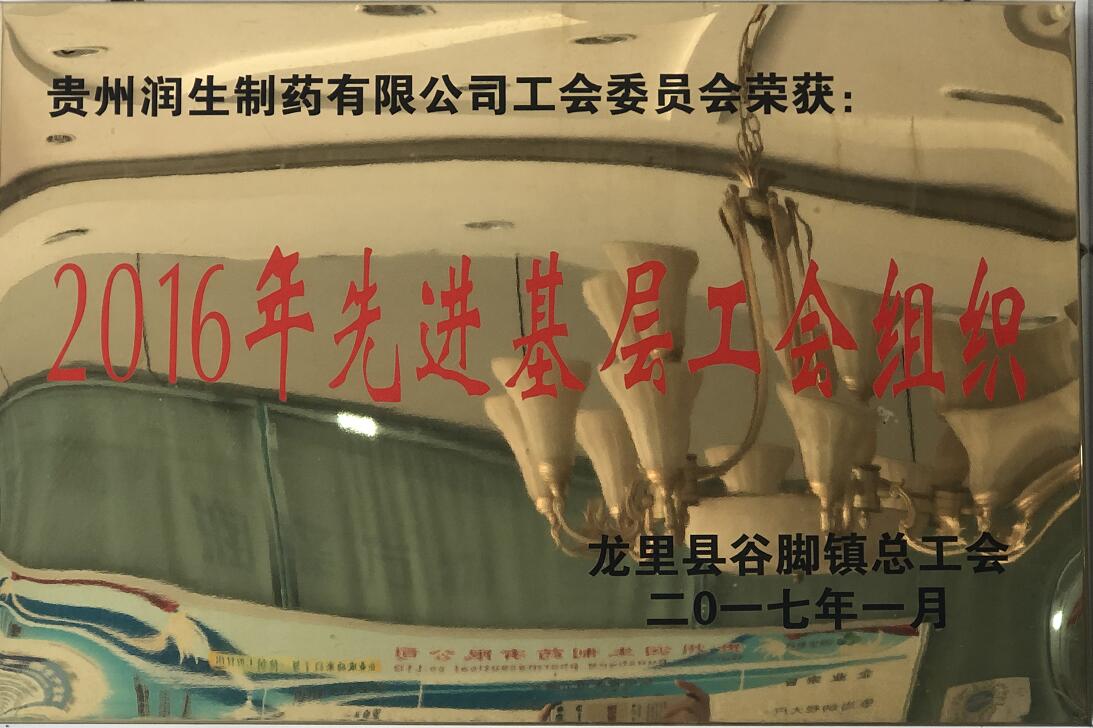 先进基层工会组织